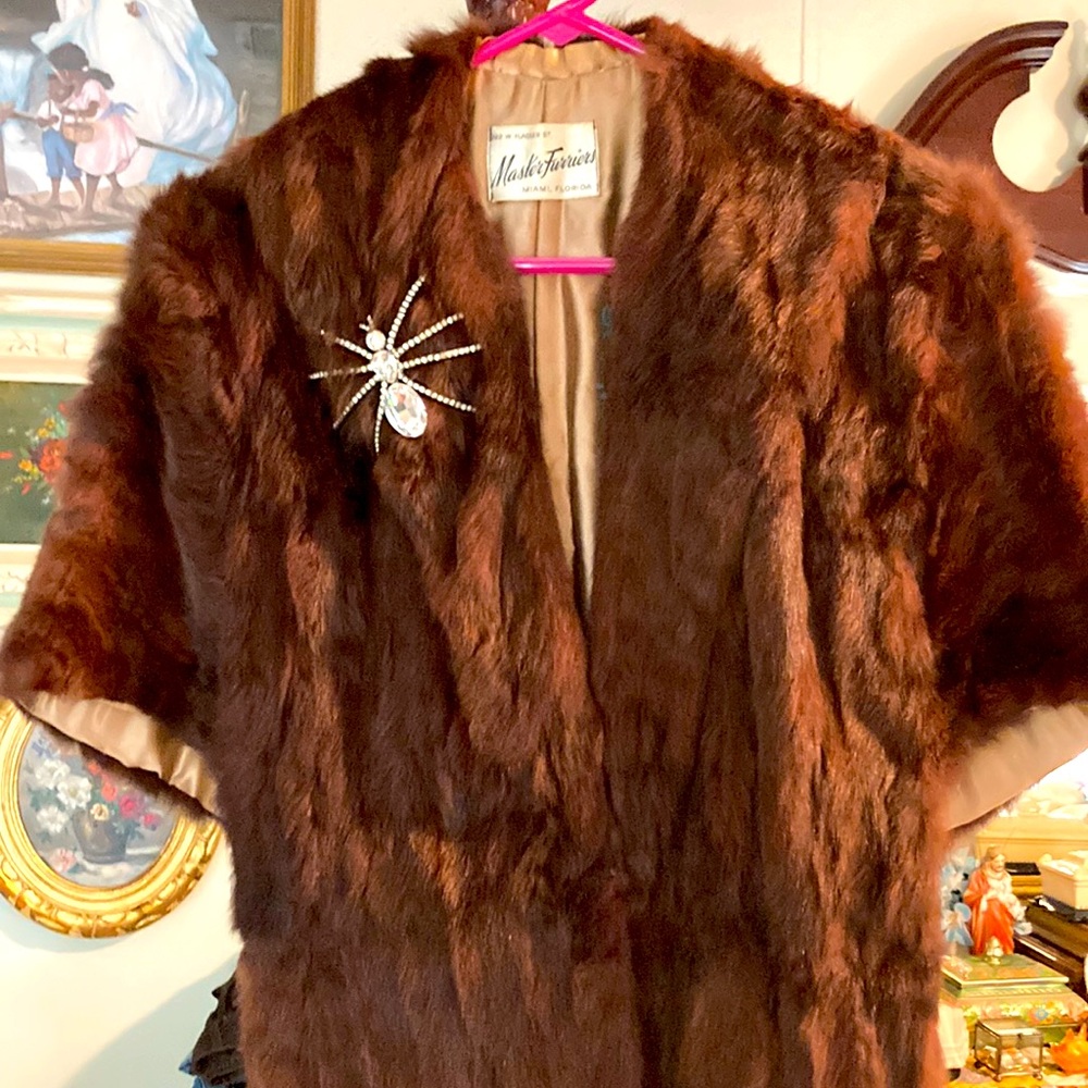 Ladies real mink stole